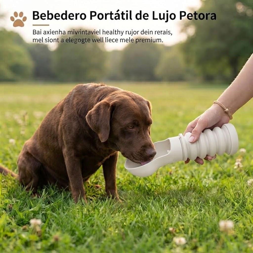 Bebedero Portátil Plegable para Perros